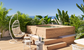 Maison rénovée en exclusivité, au bord de la plage, avec vue imprenable sur la mer, à l'est de Marbella 52034 
