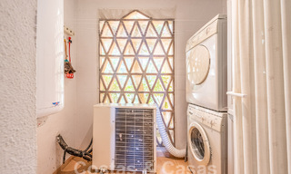 Appartement de jardin à vendre à proximité de Puerto Banus et de la plage dans une urbanisation fermée à Nueva Andalucia, Marbella 55195 