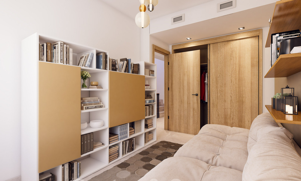 Nouvelle promotion composée de 8 maisons mitoyennes à vendre, avec vue sur les terrains de golf du très convoité complexe golfique de La Cala Golf, Mijas 53274