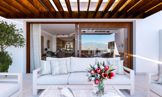 Nouvelle promotion composée de 8 maisons mitoyennes à vendre, avec vue sur les terrains de golf du très convoité complexe golfique de La Cala Golf, Mijas 53279 