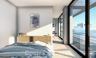 3 Nouvelles villas design à vendre à deux pas du terrain de golf dans un complexe de luxe à Mijas, Costa del Sol 53556 