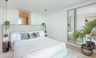 Prête à emménager. Villa neuve exclusive avec vue imprenable sur la mer à vendre, située dans une communauté fermée à La Quinta, Marbella - Benahavis 51844 
