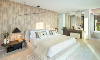 Prête à emménager. Villa neuve exclusive avec vue imprenable sur la mer à vendre, située dans une communauté fermée à La Quinta, Marbella - Benahavis 51854 