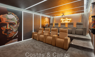 Prête à emménager. Villa neuve exclusive avec vue imprenable sur la mer à vendre, située dans une communauté fermée à La Quinta, Marbella - Benahavis 51864 