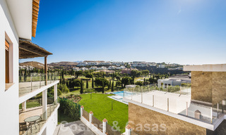 Nouvelle villa de luxe à vendre, en première ligne du golf Los Flamingos à Marbella - Benahavis 52800 