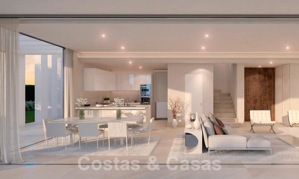 Nouvelles villas contemporaines de luxe à vendre dans un complexe de golf 5 étoiles à Mijas, Costa del Sol 53387