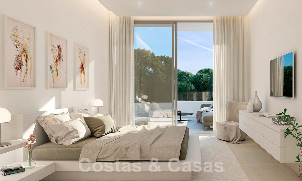 Nouvelles villas contemporaines de luxe à vendre dans un complexe de golf 5 étoiles à Mijas, Costa del Sol 53388