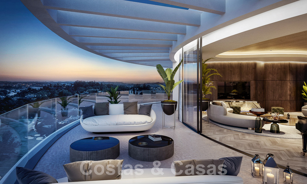 3 nouvelles unités! Appartements de luxe à vendre avec vue à 300° sur la mer, le golf et les montagnes à Benahavis - Marbella 53428