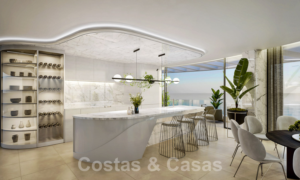 3 nouvelles unités! Appartements de luxe à vendre avec vue à 300° sur la mer, le golf et les montagnes à Benahavis - Marbella 53429
