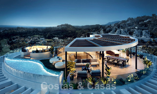 3 nouvelles unités! Appartements de luxe à vendre avec vue à 300° sur la mer, le golf et les montagnes à Benahavis - Marbella 53431 
