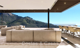 Villa de luxe d'avant-garde au design ultra moderne à vendre avec vue imprenable sur la mer et les montagnes à Benahavis - Marbella 52063 