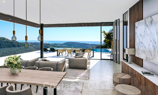 Villa de luxe d'avant-garde au design ultra moderne à vendre avec vue imprenable sur la mer et les montagnes à Benahavis - Marbella 52075 