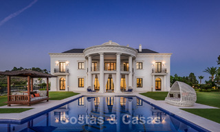 Majestueuse villa de luxe à vendre avec 7 chambres à coucher dans une urbanisation exclusive à l'est du centre de Marbella 51977 