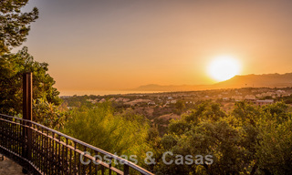 Majestueuse villa de luxe à vendre avec 7 chambres à coucher dans une urbanisation exclusive à l'est du centre de Marbella 51990 