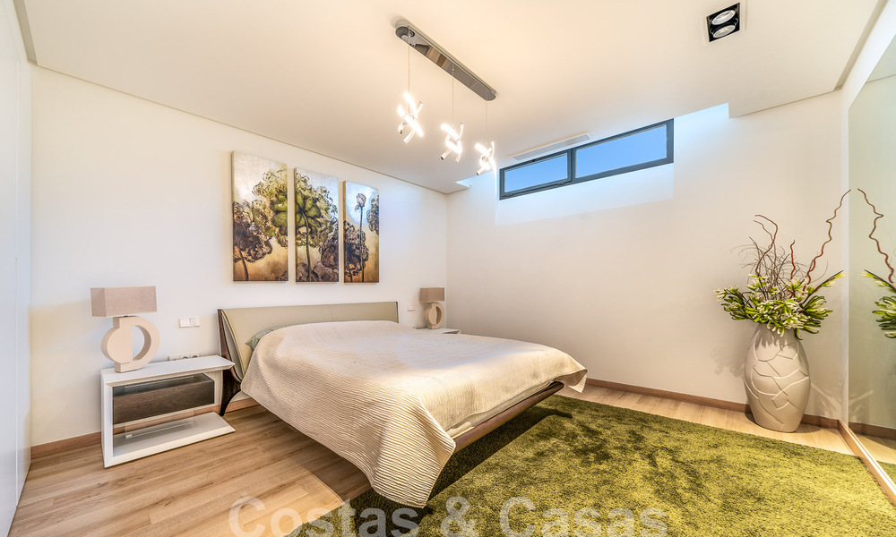 Villa moderne de luxe à vendre avec vue imprenable sur la mer dans un quartier exclusif de Benahavis - Marbella 53357