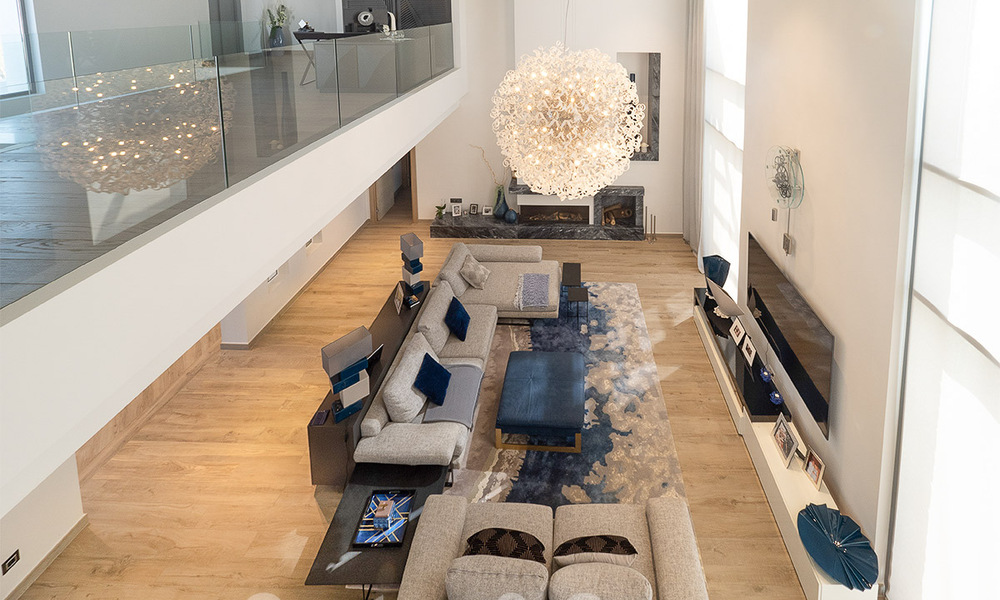 Villa moderne de luxe à vendre avec vue imprenable sur la mer dans un quartier exclusif de Benahavis - Marbella 53368