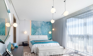 Villa moderne de luxe à vendre avec vue imprenable sur la mer dans un quartier exclusif de Benahavis - Marbella 53375 