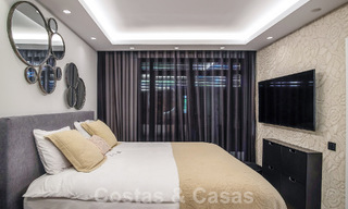 Appartement de luxe de 4 chambres à vendre dans un complexe exclusif de deuxième ligne de plage à Puerto Banus, Marbella 52113 