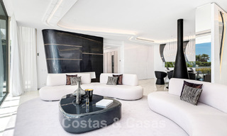Villa de luxe neuve avec design architectural à vendre, en première ligne de plage à Los Monteros, Marbella 52286 