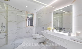 Villa de luxe neuve avec design architectural à vendre, en première ligne de plage à Los Monteros, Marbella 52317 