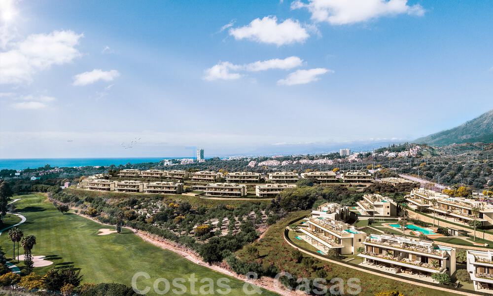 Nouveau projet d'appartements de prestige à vendre avec piscine privée à côté du terrain de golf à East Marbella 52417