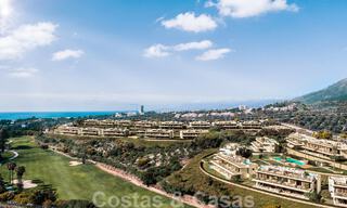 Nouveau projet d'appartements de prestige à vendre avec piscine privée à côté du terrain de golf à East Marbella 52417 