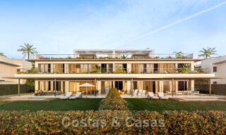 Nouveau projet d'appartements de prestige à vendre avec piscine privée à côté du terrain de golf à East Marbella 52420 