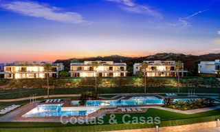 Nouveau projet d'appartements de prestige à vendre avec piscine privée à côté du terrain de golf à East Marbella 52426 