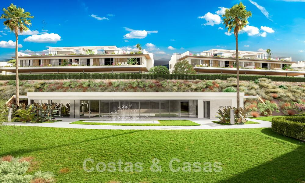 Nouveau projet d'appartements de prestige à vendre avec piscine privée à côté du terrain de golf à East Marbella 52430