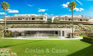 Nouveau projet d'appartements de prestige à vendre avec piscine privée à côté du terrain de golf à East Marbella 52430 