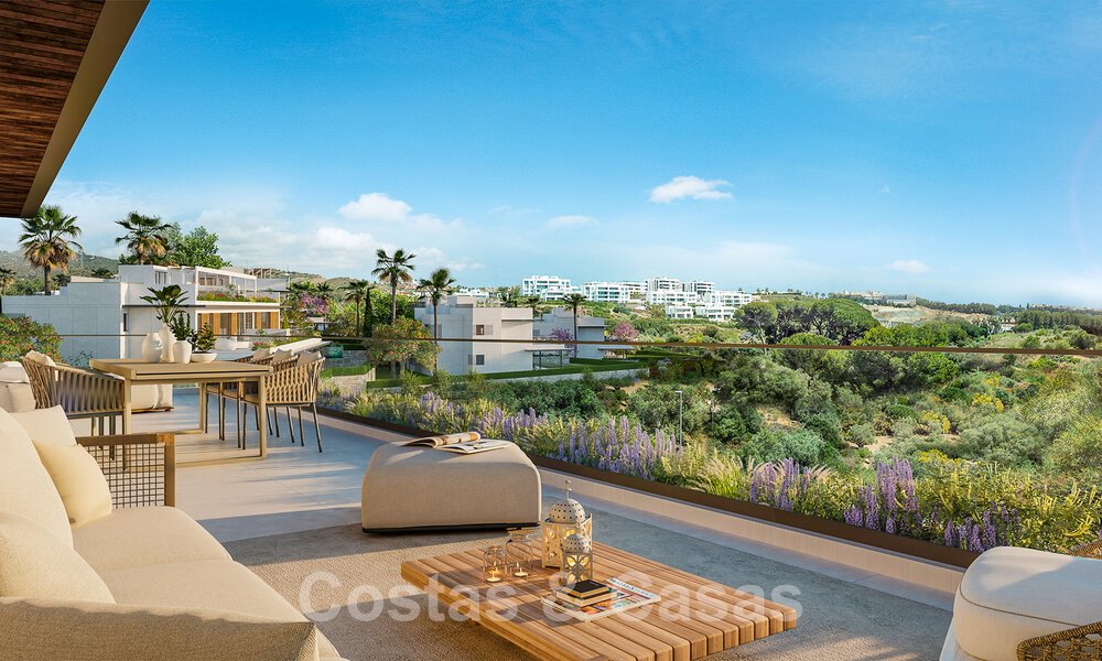 Nouveau projet d'appartements de prestige à vendre avec piscine privée à côté du terrain de golf à East Marbella 52432