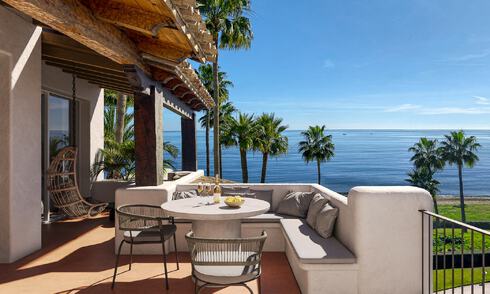 Penthouse de luxe sophistiqué à vendre dans un complexe en bord de mer sur le nouveau Golden Mile entre Marbella et Estepona 52989
