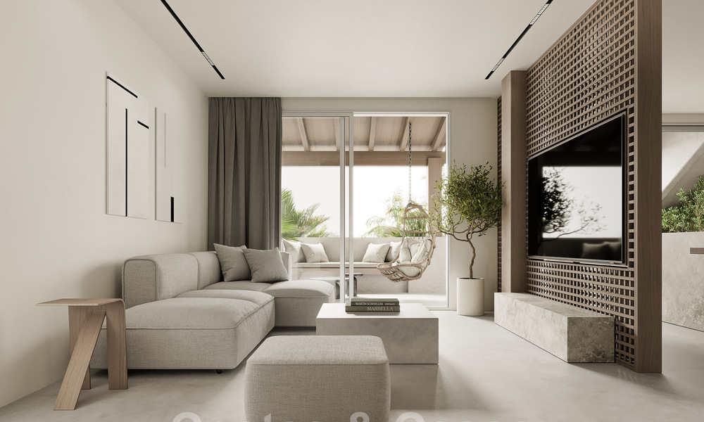 Penthouse de luxe sophistiqué à vendre dans un complexe en bord de mer sur le nouveau Golden Mile entre Marbella et Estepona 52992