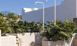 Penthouse de luxe sophistiqué à vendre dans un complexe en bord de mer sur le nouveau Golden Mile entre Marbella et Estepona 53001 