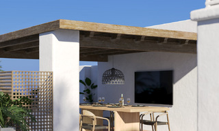 Penthouse de luxe sophistiqué à vendre dans un complexe en bord de mer sur le nouveau Golden Mile entre Marbella et Estepona 53003 