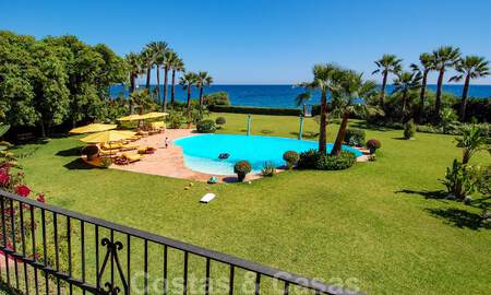 Villa en première ligne de plage à vendre, Marbella - Estepona 29613
