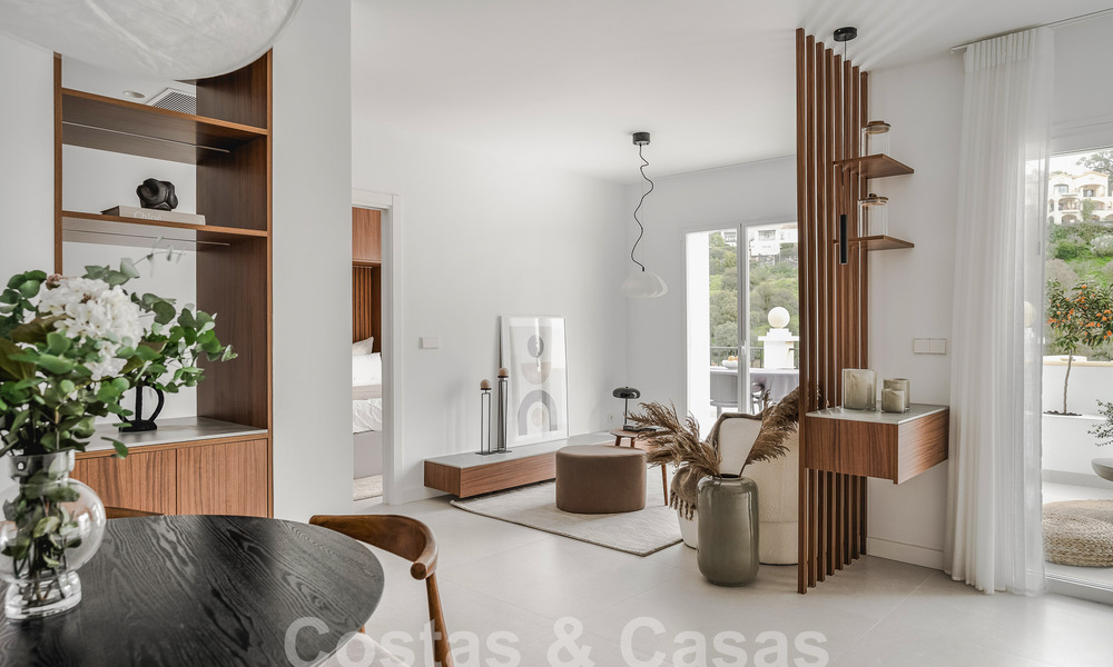 Appartement rénové de qualité à vendre avec vue sur les terrains de golf de La Quinta à Benahavis - Marbella 54354