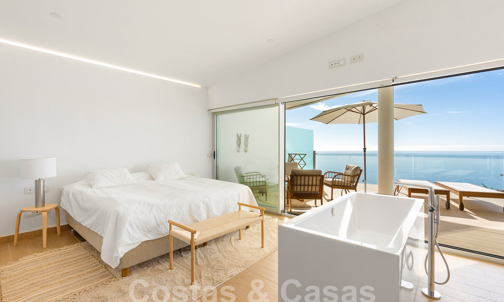 Magnifique penthouse contemporain à vendre avec une vue exceptionnelle sur la mer et à quelques pas de la plage à Fuengirola- Benalmadena, Costa del Sol 54272