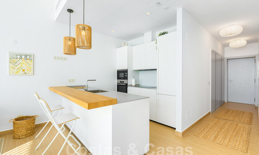 Magnifique penthouse contemporain à vendre avec une vue exceptionnelle sur la mer et à quelques pas de la plage à Fuengirola- Benalmadena, Costa del Sol 54279