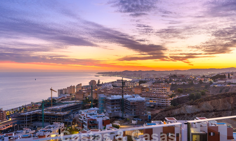 Magnifique penthouse contemporain à vendre avec une vue exceptionnelle sur la mer et à quelques pas de la plage à Fuengirola- Benalmadena, Costa del Sol 54297