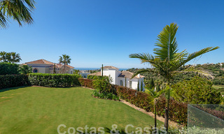 Villa de luxe moderniste à vendre avec vue magnifique sur la mer et le terrain de golf à Benahavis - Marbella 54478 