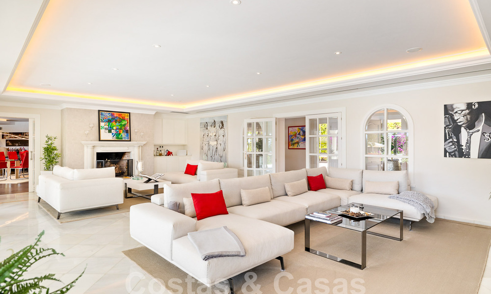 Villa méditerranéenne de luxe à vendre avec 6 chambres dans un environnement privilégié de golf dans la vallée de Nueva Andalucia, Marbella 53190