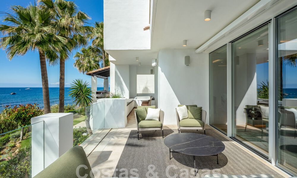 Penthouse supérieur de front de mer à vendre avec vue frontale sur la mer à Puente Romano sur le Golden Mile de Marbella 52914