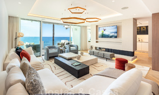 Penthouse supérieur de front de mer à vendre avec vue frontale sur la mer à Puente Romano sur le Golden Mile de Marbella 52926 