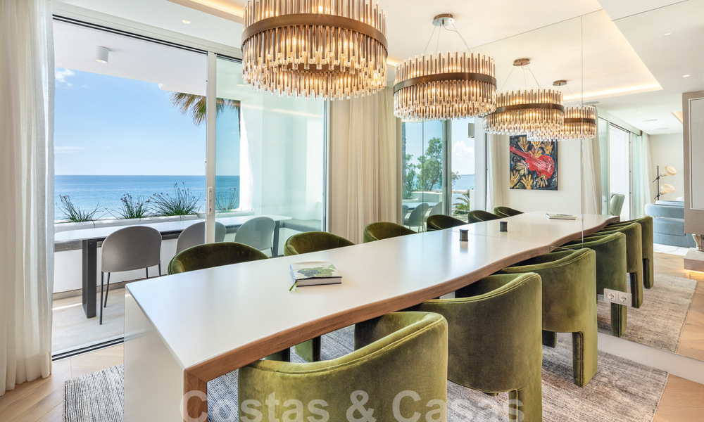 Penthouse supérieur de front de mer à vendre avec vue frontale sur la mer à Puente Romano sur le Golden Mile de Marbella 52930