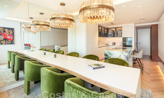 Penthouse supérieur de front de mer à vendre avec vue frontale sur la mer à Puente Romano sur le Golden Mile de Marbella 52932 