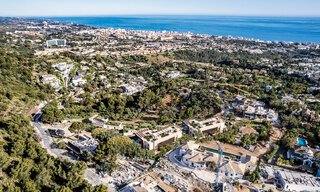 Nouveau développement avec 5 villas innovantes, conçues par des architectes, à vendre avec vue panoramique sur la mer à Cascada de Camojan à Marbella 53069 