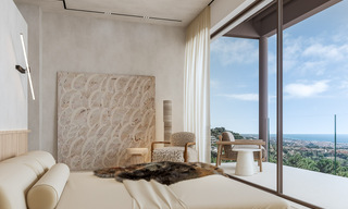 Nouveau développement avec 6 villas innovantes, conçues par des architectes, à vendre avec vue panoramique sur la mer à Cascada de Camojan à Marbella 53075 