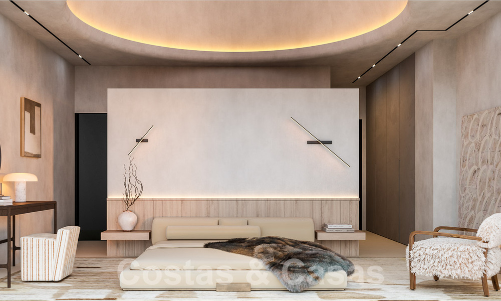 Nouveau développement avec 5 villas innovantes, conçues par des architectes, à vendre avec vue panoramique sur la mer à Cascada de Camojan à Marbella 53077