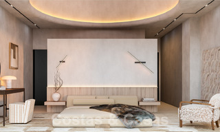 Nouveau développement avec 5 villas innovantes, conçues par des architectes, à vendre avec vue panoramique sur la mer à Cascada de Camojan à Marbella 53077 